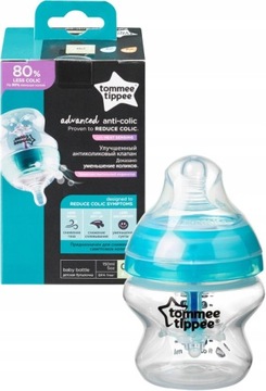 TOMMEE TIPPEE BUTELKA 150 ML ANTYKOLKOWA + CZUJNIK