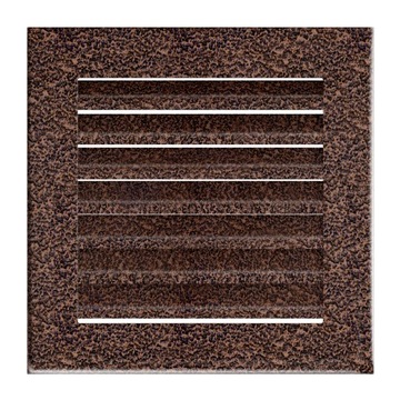 фото ориг. №5, Lattice ventilation colored grilles fresh 17x17 centimeters copper