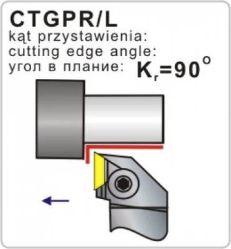 НОЖ РАСТОЧНОЙ CTGPR 5050-33 hr 117.17 50 ТПУН 3306