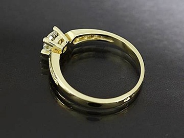 Zlatý prsteň 585 - zirkóny R-13 Rokarte