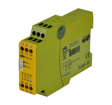 PILZ PZE X4 24VDC 4n/o przekaźnik bezpieczeństwa