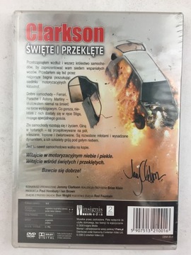 Clarkson Święte i przeklęte DVD NOWY/FOLIA