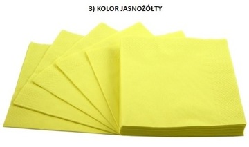 Белая бумага салфетки 20 шт 33x33 см.