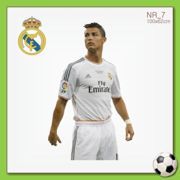 НАСТЕННЫЕ НАКЛЕЙКИ ФУТБОЛИСТЫ ХИТ 100 СМ