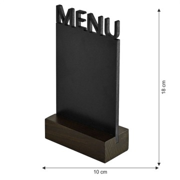 МЕНЮ - доска для кейтерингового стола