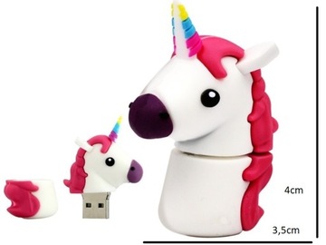 USB-ПЕРЕДНИК 32 ГБ UNICORN PONY WHITE FAIRY TALE