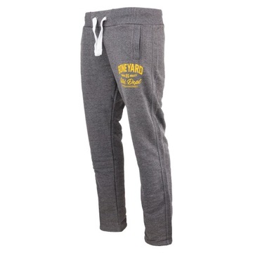 BONE YARD letnie bawełniane spodnie dresowe__ XXL