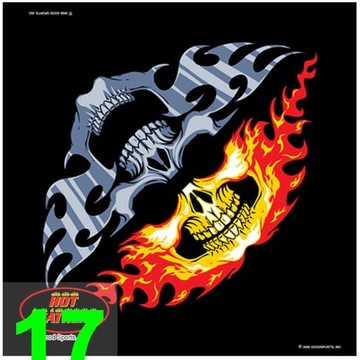 REBEL SKULL LIVE chusta 54cm bandana HOT LEATHERS wzory