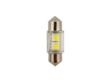 LED żarówka rurkowa 39mm 2 x SMD 5050 MEGACena C5W