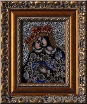 Тайная вечеря в стекле с росписью - E.Skrzypiec