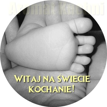 GRUBY OPŁATEK PREMIUM NA TORT FOTO ZDJĘCIE GRAFIKA