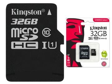 КАРТА ПАМЯТИ KINGSTON 32 ГБ MICRO SD класс 10 UHS