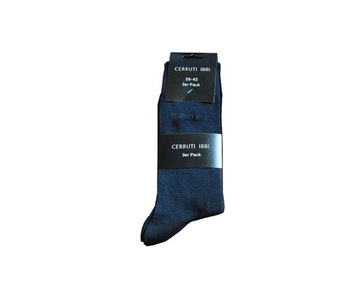 Ponožky CERRUTI 1881 3-PAK Oblek Granátové jablko 43-46