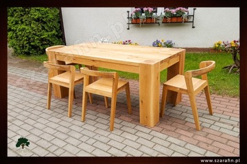 Дубовый стол прованс резной для кухни