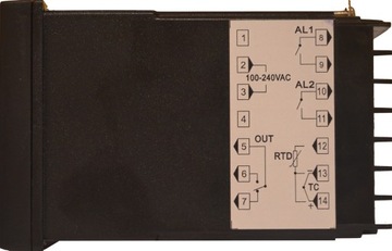 РЕГУЛЯТОР ТЕМПЕРАТУРЫ REX-C700 КОНТРОЛЛЕР + ЗОНД