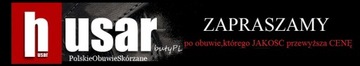 HUSAR kultowe trzewiki skóra OTMĘT 304CP beż66 46