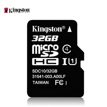 Карта micro SD KINGSTON 32 ГБ microSD + АДАПТЕР