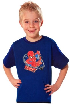 Marvel Spiderman bluzka t-shirt dziecięca 134/140