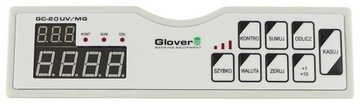 GLOVER GC-20 UV/MG СЧЕТНАЯ МАШИНА + ДИСПЛЕЙ + ТЕСТЕР