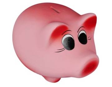 ДЕКОРАТИВНАЯ КЕРАМИЧЕСКАЯ СОПИЛКА XL РОЗОВАЯ 16х23 польское производство