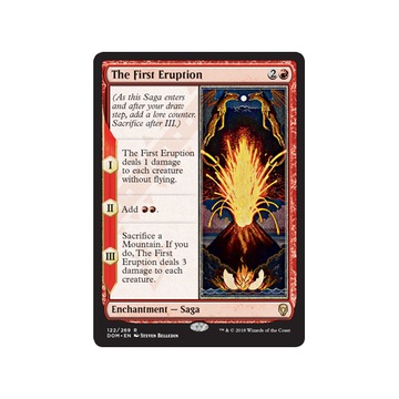 MTG The First Eruption (Rare)