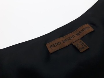 18T Fenn Wright Manson spódnica asymetryczna midi 100% silk jedwab S 36