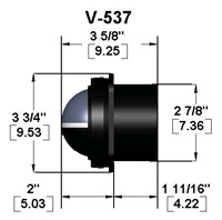 F17 RITCHIE EXPLORER COMPASS V-537 ЧЕРНЫЙ