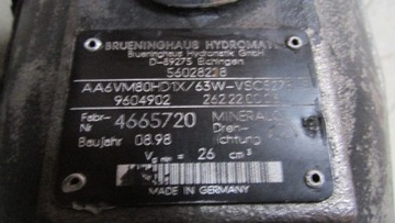 ДВИГАТЕЛЬ HYDROMATIK AA6VM80HD1X/63W