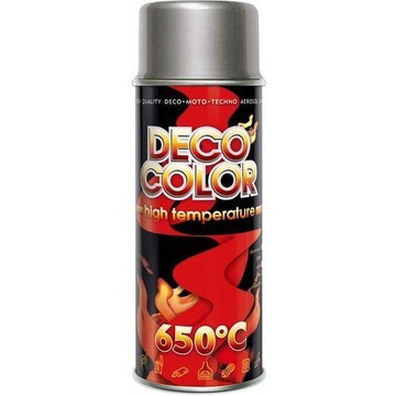DECO COLOR LAKIER TERMICZNY 650 st. 400ml ALUMINIU