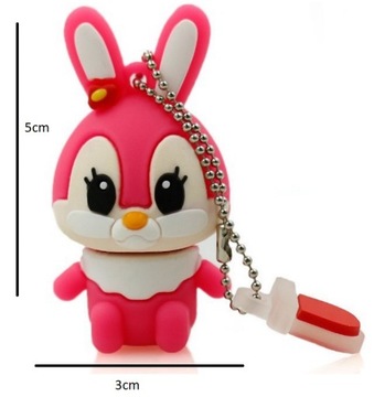 USB-накопитель 32 ГБ PINK BUNNY RABBIT BUNNY