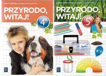 PRZYRODO WITAJ! / KLASA 4,5,6 PODRĘCZNIKI WSiP.