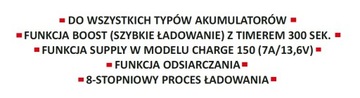 WELDMAN ВЫПРЯМИТЕЛЬ ЗАРЯДКИ 200 15А 12В/24В 400А ГЕЛЬ