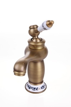фото ориг. №3, Washbasin faucet retro cork gold kitchen