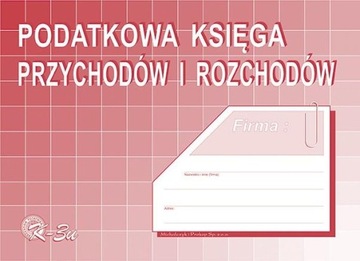 Podatkowa księga przychodów i rozchodów A5 K3 K-3u