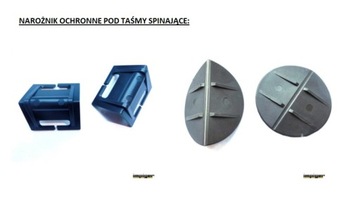 MOCNA Taśma PP 12mm 0,8mm 2000m spinająca do pakowania palet Bandownica CZ