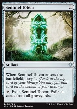Sentinel Totem - usuwa karty z grobów @@@@