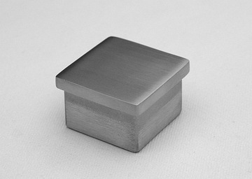 фото ориг. №1, Cap stainless steel on profile 40x40, faceting, inox