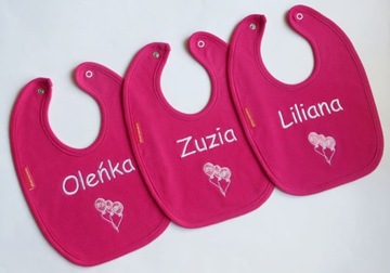 НАГРУДНИК с надписью, именем, вышивкой, ПОДАРОК ​​ко Дню защиты детей мальчику и девочке.