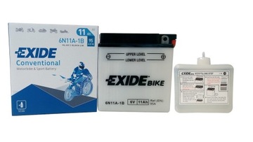 EXIDE МОТОЦИКЛОВЫЙ АККУМУЛЯТОР 6N11A-1B 6V 11AH