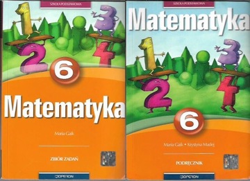 MATEMATYKA 6 M. GAIK / PODRĘCZNIK + ZBIÓR ZADAŃ.