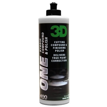 3D Car Care One Hybrid Compound и полироль 946 мл