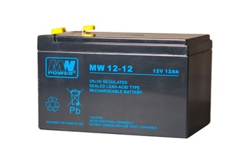 Akumulator AGM MW Power MW 12-12 (12V 12Ah)