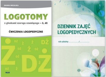 LOGOTOMY szumiące ż, dż + Dziennik LOGOPEDIA mowa