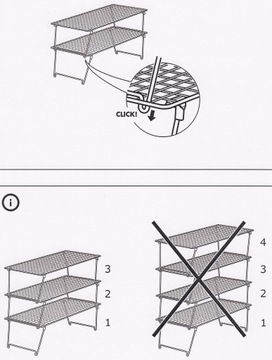 ПОЛКА ДЛЯ ОБУВИ СЕРАЯ IKEA GREJIG 58X27X17CM