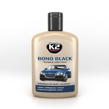 K2 BONO BLACK CZERNIDŁO DO OPON I PLASTIKÓW 200ml