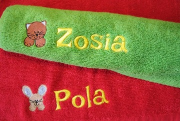 Ręcznik do przedszkola 30 x 50 przedszkolaka+ haft
