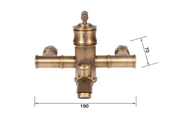 фото ориг. №7, Mixer sets wall-mounted royal orderlies retro golden