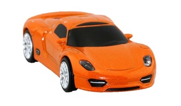 PENDRIVE USB 64 GB PORSCHE POMARAŃCZOWY SAMOCHÓD