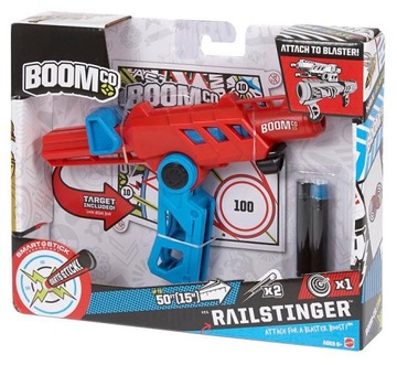 BOOMCO RAILSTINGER ПУСКОВАЯ УСТАНОВКА CJF19 MATTEL + ЩИТ