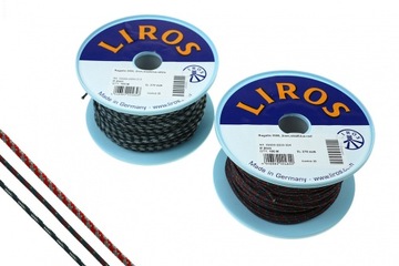 Веревка 100% DYNEEMA LIROS D-Pro 3 мм фал / ЧЕРНАЯ - СДЕЛАНО В ГЕРМАНИИ